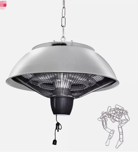 Ceiling heater for gazebo 1500W
